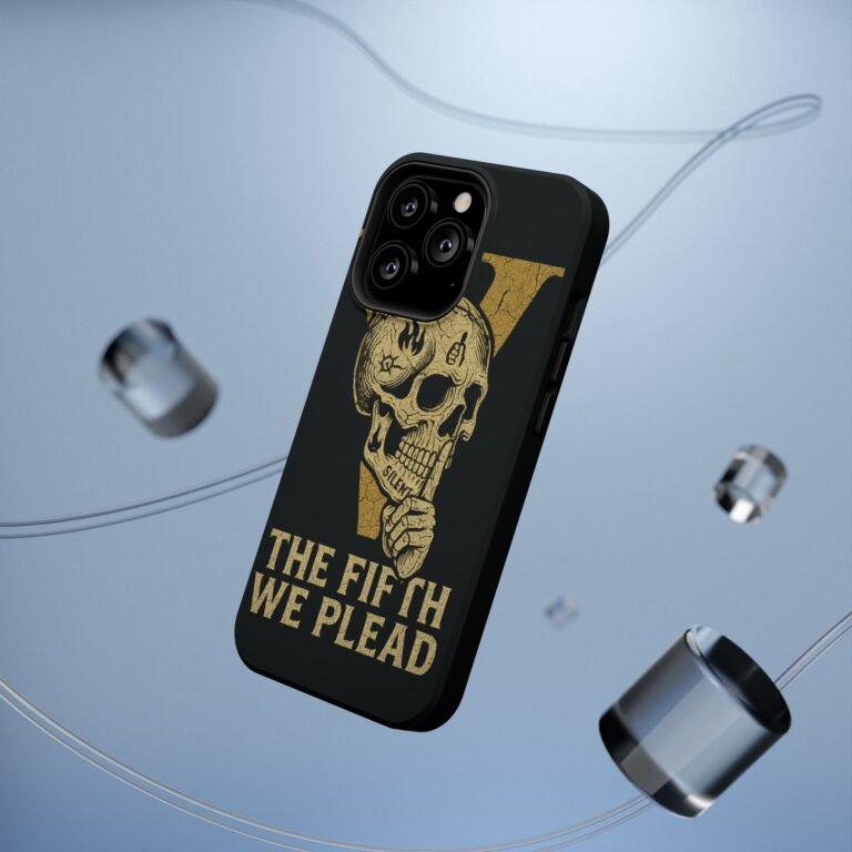 Skull Design Impact-Resistant Phone Case - The Fifth We Plead - Image 26