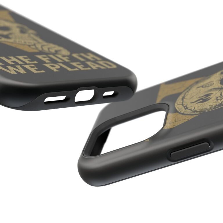 Skull Design Impact-Resistant Phone Case - The Fifth We Plead - Image 155