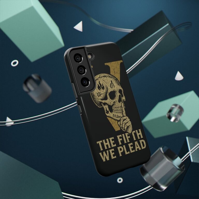 Skull Design Impact-Resistant Phone Case - The Fifth We Plead - Image 66