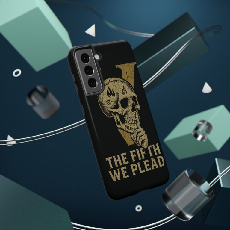 Skull Design Impact-Resistant Phone Case - The Fifth We Plead - Image 34