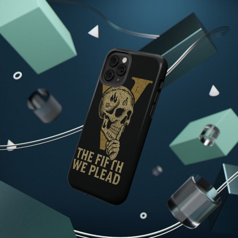 Skull Design Impact-Resistant Phone Case - The Fifth We Plead - Image 42