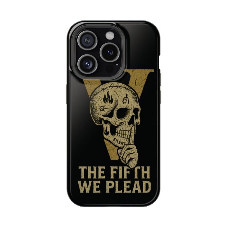 Skull Design Impact-Resistant Phone Case - The Fifth We Plead - Image 85