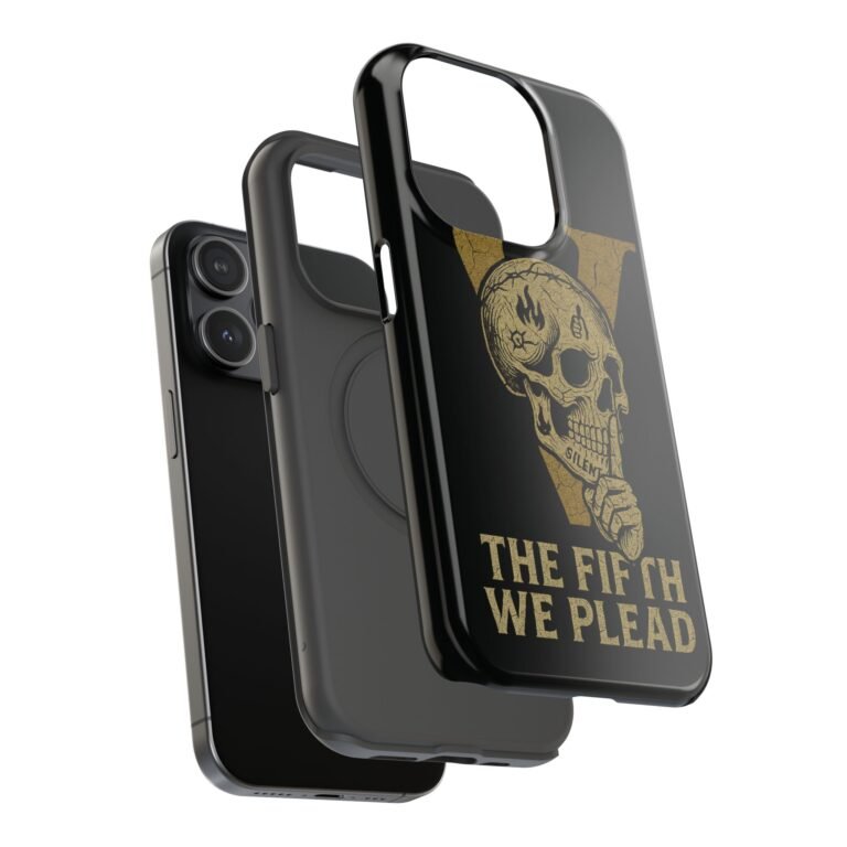 Skull Design Impact-Resistant Phone Case - The Fifth We Plead - Image 88