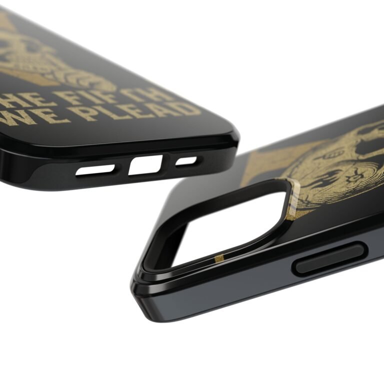 Skull Design Impact-Resistant Phone Case - The Fifth We Plead - Image 135