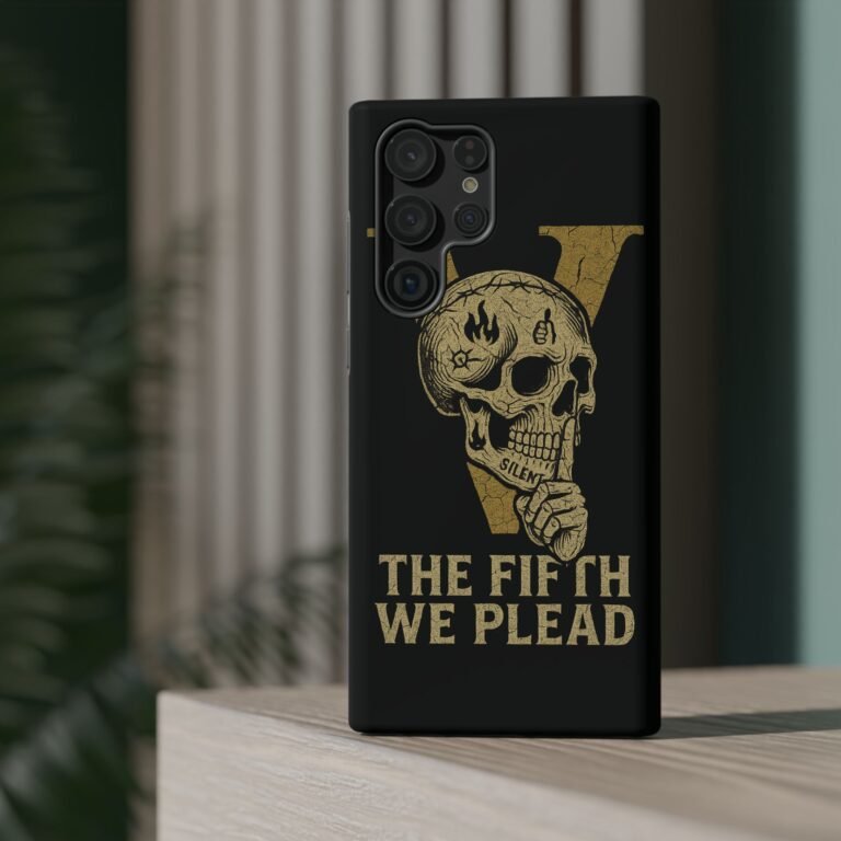 Skull Design Impact-Resistant Phone Case - The Fifth We Plead - Image 83