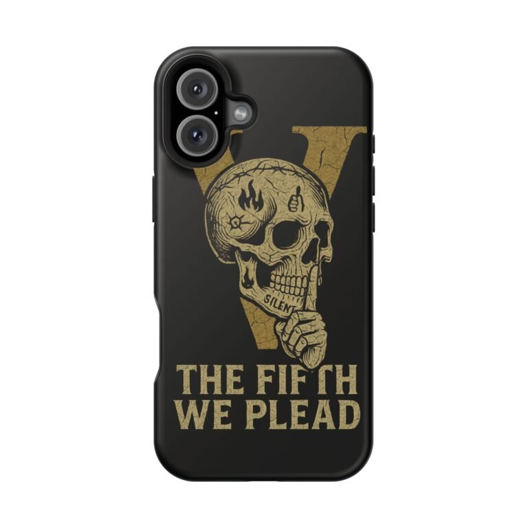 Skull Design Impact-Resistant Phone Case - The Fifth We Plead - Image 169
