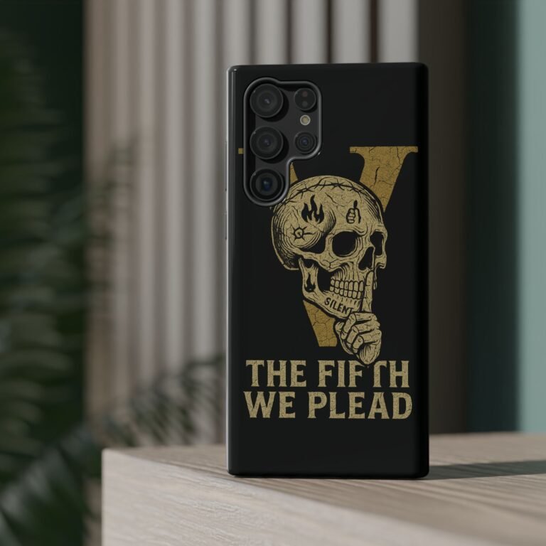 Skull Design Impact-Resistant Phone Case - The Fifth We Plead - Image 79