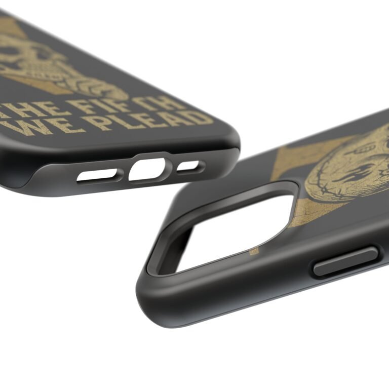 Skull Design Impact-Resistant Phone Case - The Fifth We Plead - Image 107