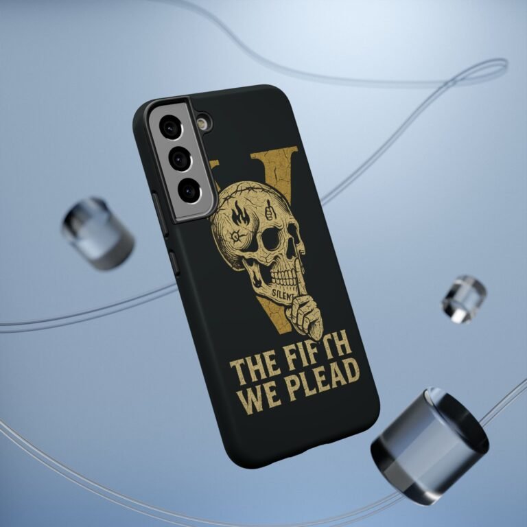 Skull Design Impact-Resistant Phone Case - The Fifth We Plead - Image 76