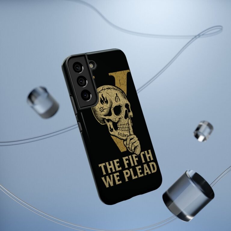 Skull Design Impact-Resistant Phone Case - The Fifth We Plead - Image 68