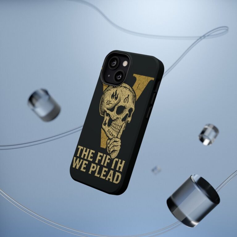 Skull Design Impact-Resistant Phone Case - The Fifth We Plead - Image 20