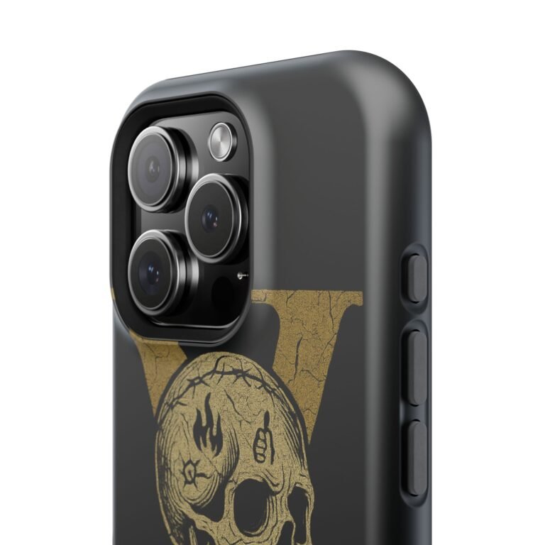 Skull Design Impact-Resistant Phone Case - The Fifth We Plead - Image 148