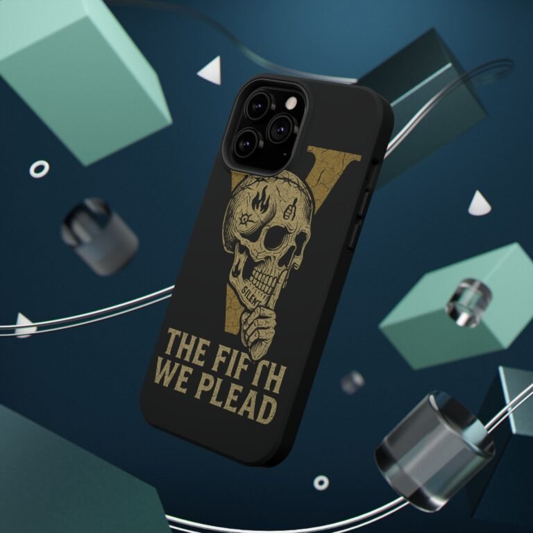 Skull Design Impact-Resistant Phone Case - The Fifth We Plead - Image 31