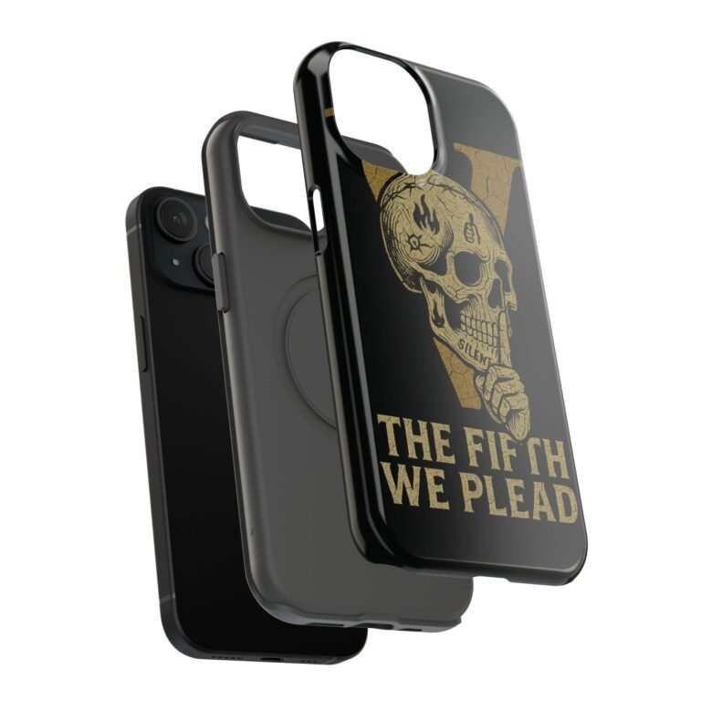 Skull Design Impact-Resistant Phone Case - The Fifth We Plead - Image 4