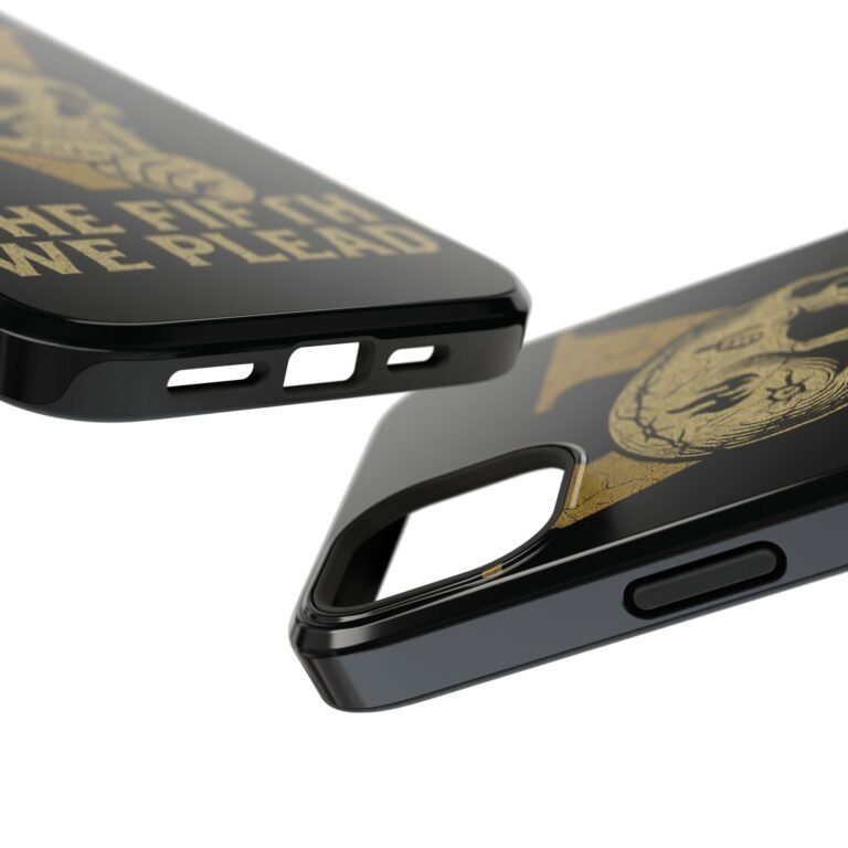 Skull Design Impact-Resistant Phone Case - The Fifth We Plead - Image 127