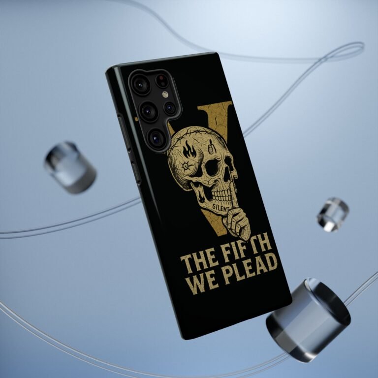 Skull Design Impact-Resistant Phone Case - The Fifth We Plead - Image 80