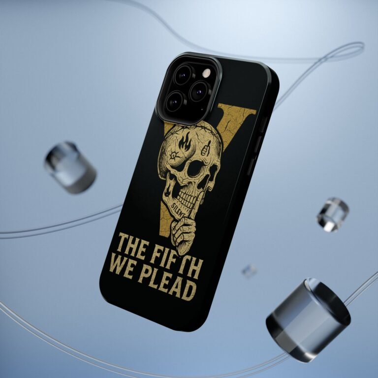 Skull Design Impact-Resistant Phone Case - The Fifth We Plead - Image 29