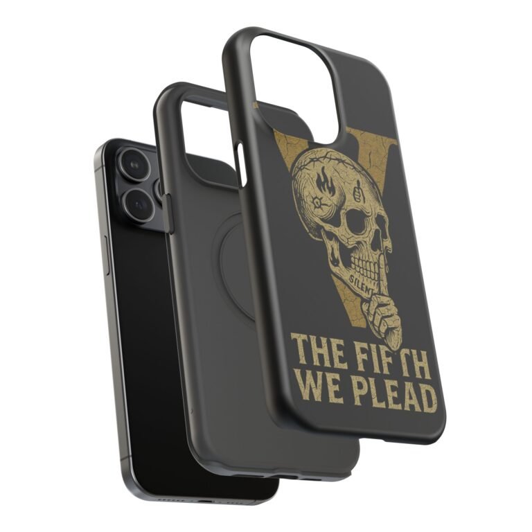 Skull Design Impact-Resistant Phone Case - The Fifth We Plead - Image 108