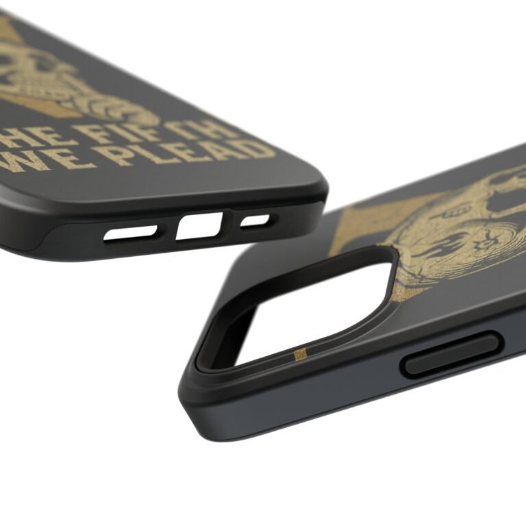 Skull Design Impact-Resistant Phone Case - The Fifth We Plead - Image 139