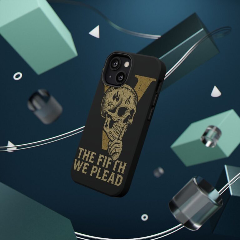 Skull Design Impact-Resistant Phone Case - The Fifth We Plead - Image 19