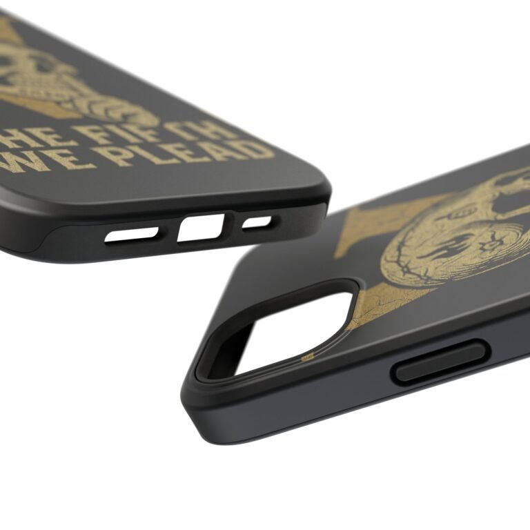 Skull Design Impact-Resistant Phone Case - The Fifth We Plead - Image 131