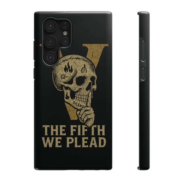 Skull Design Impact-Resistant Phone Case - The Fifth We Plead - Image 77