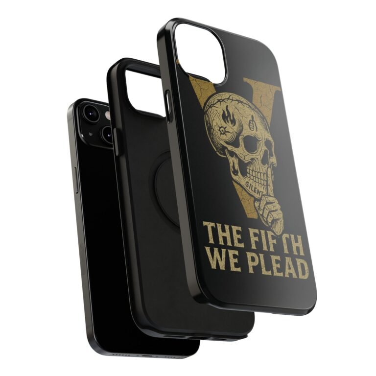 Skull Design Impact-Resistant Phone Case - The Fifth We Plead - Image 128