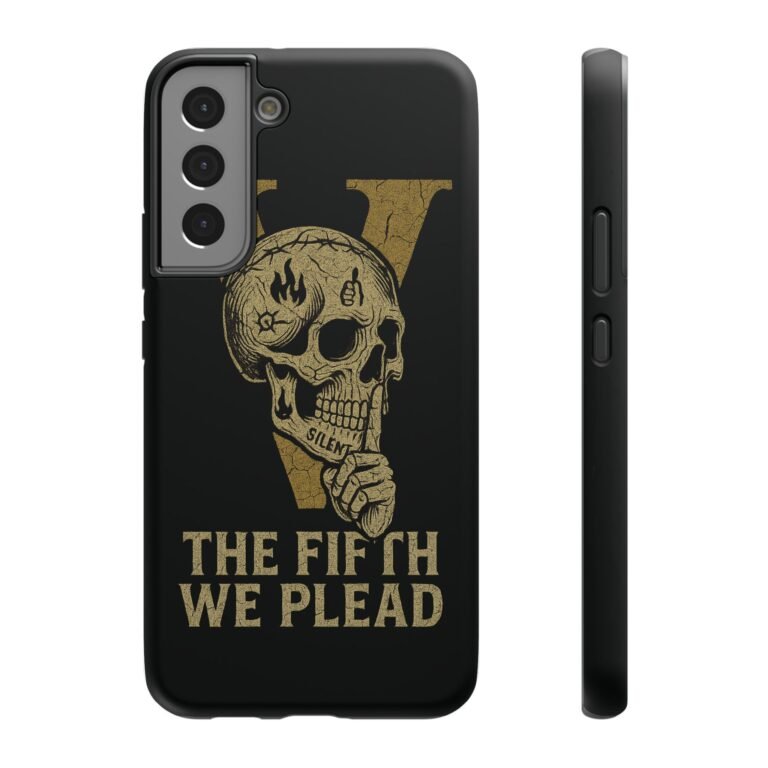 Skull Design Impact-Resistant Phone Case - The Fifth We Plead - Image 73