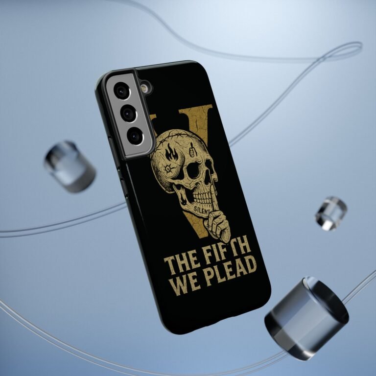 Skull Design Impact-Resistant Phone Case - The Fifth We Plead - Image 72