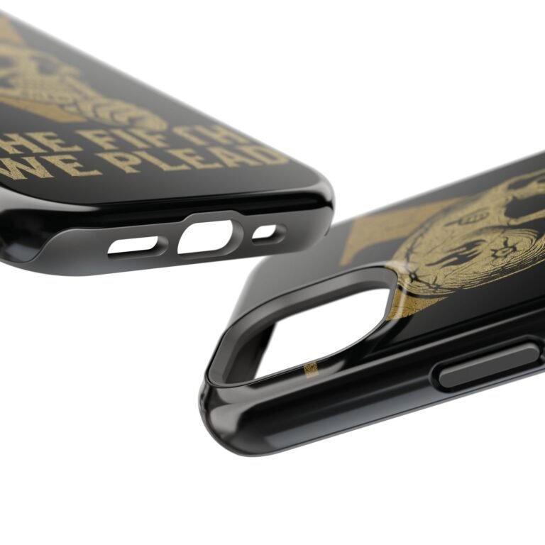 Skull Design Impact-Resistant Phone Case - The Fifth We Plead - Image 3