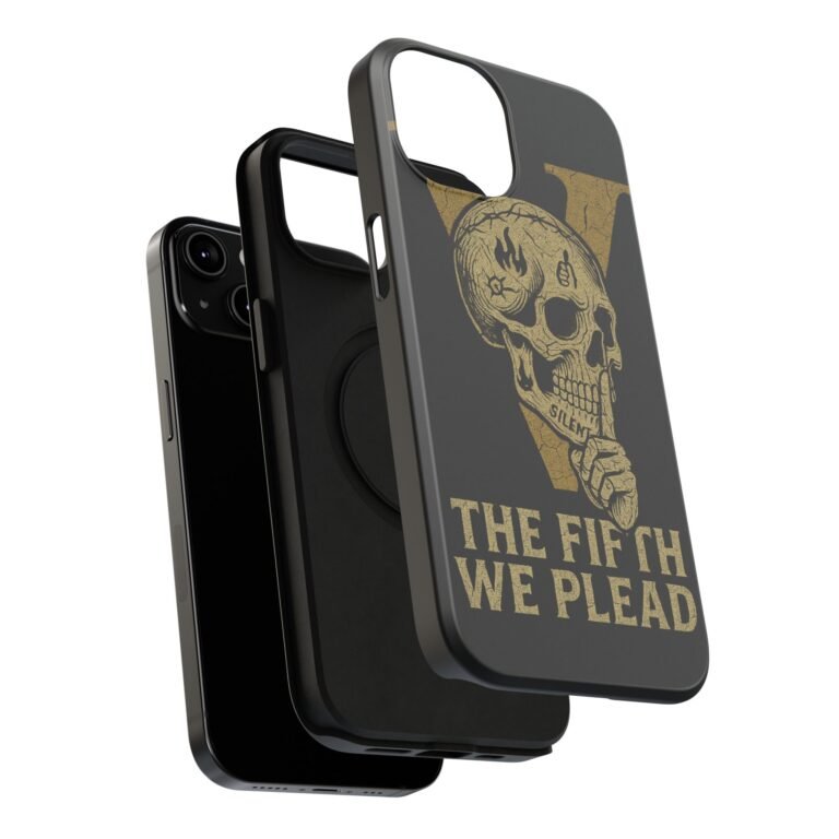 Skull Design Impact-Resistant Phone Case - The Fifth We Plead - Image 116