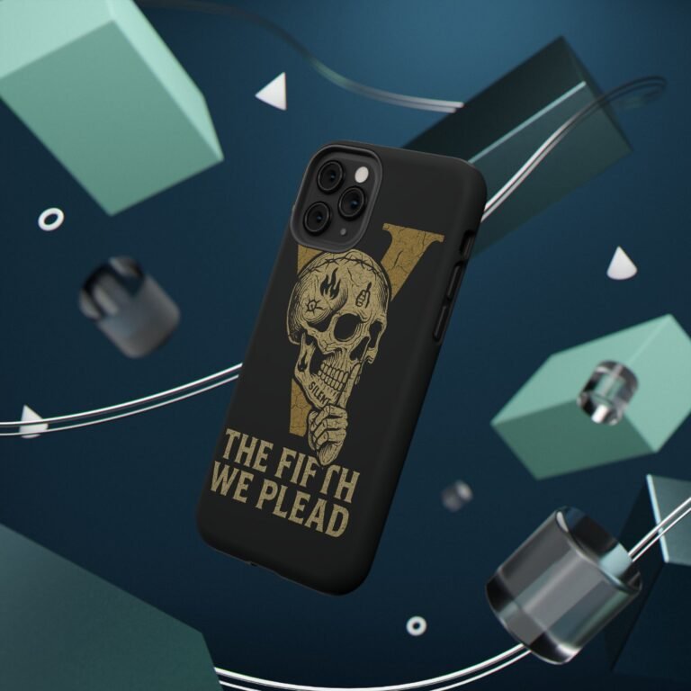 Skull Design Impact-Resistant Phone Case - The Fifth We Plead - Image 44