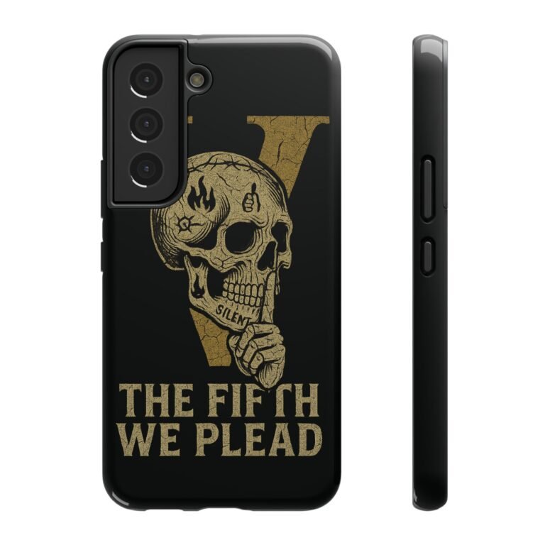Skull Design Impact-Resistant Phone Case - The Fifth We Plead - Image 65