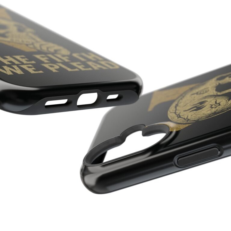Skull Design Impact-Resistant Phone Case - The Fifth We Plead - Image 167