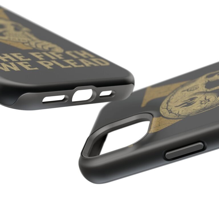 Skull Design Impact-Resistant Phone Case - The Fifth We Plead - Image 99