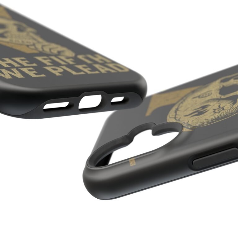 Skull Design Impact-Resistant Phone Case - The Fifth We Plead - Image 163