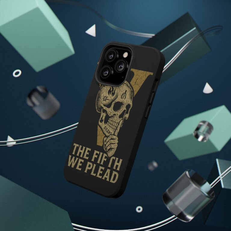 Skull Design Impact-Resistant Phone Case - The Fifth We Plead - Image 25