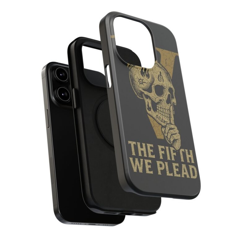 Skull Design Impact-Resistant Phone Case - The Fifth We Plead - Image 124