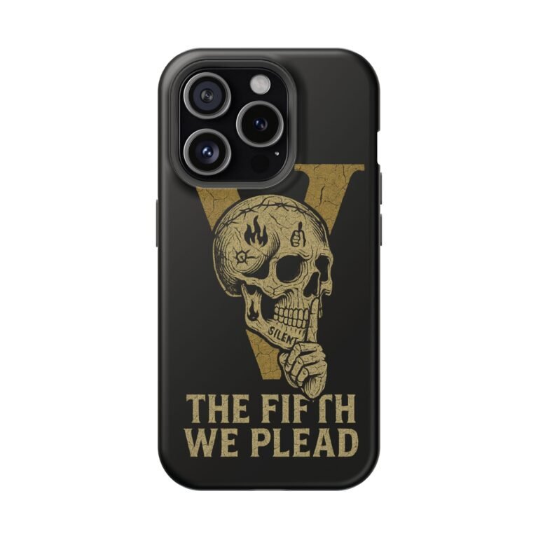 Skull Design Impact-Resistant Phone Case - The Fifth We Plead - Image 89