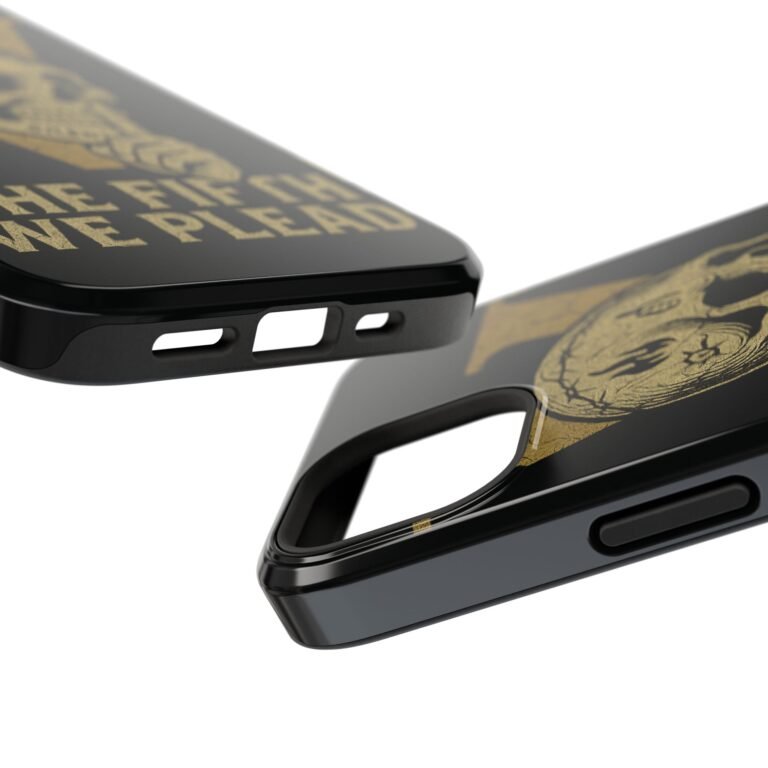 Skull Design Impact-Resistant Phone Case - The Fifth We Plead - Image 111