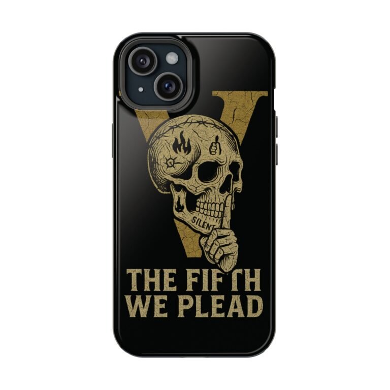 Skull Design Impact-Resistant Phone Case - The Fifth We Plead - Image 93