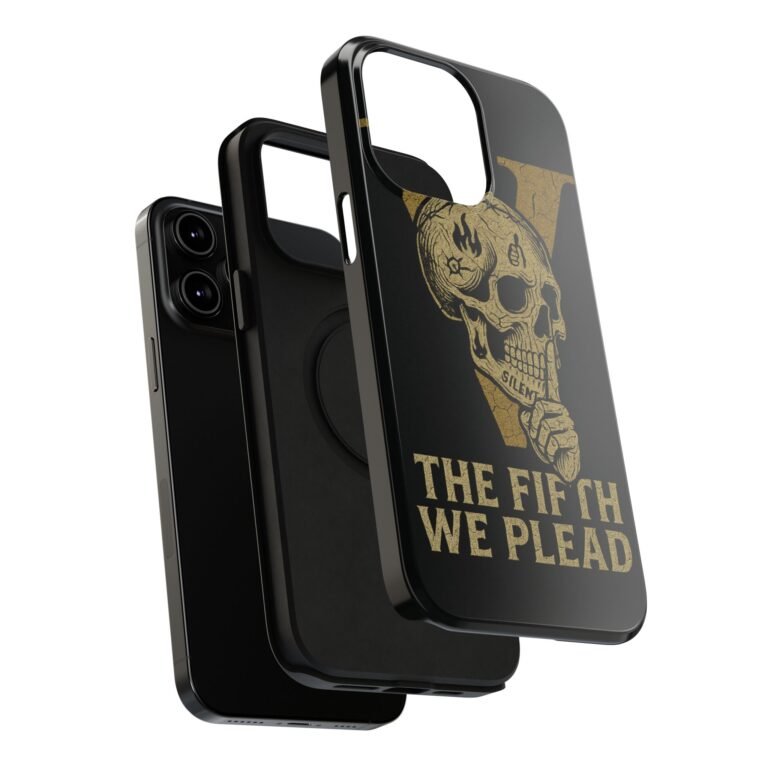Skull Design Impact-Resistant Phone Case - The Fifth We Plead - Image 136