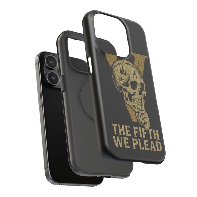 Skull Design Impact-Resistant Phone Case - The Fifth We Plead - Image 92