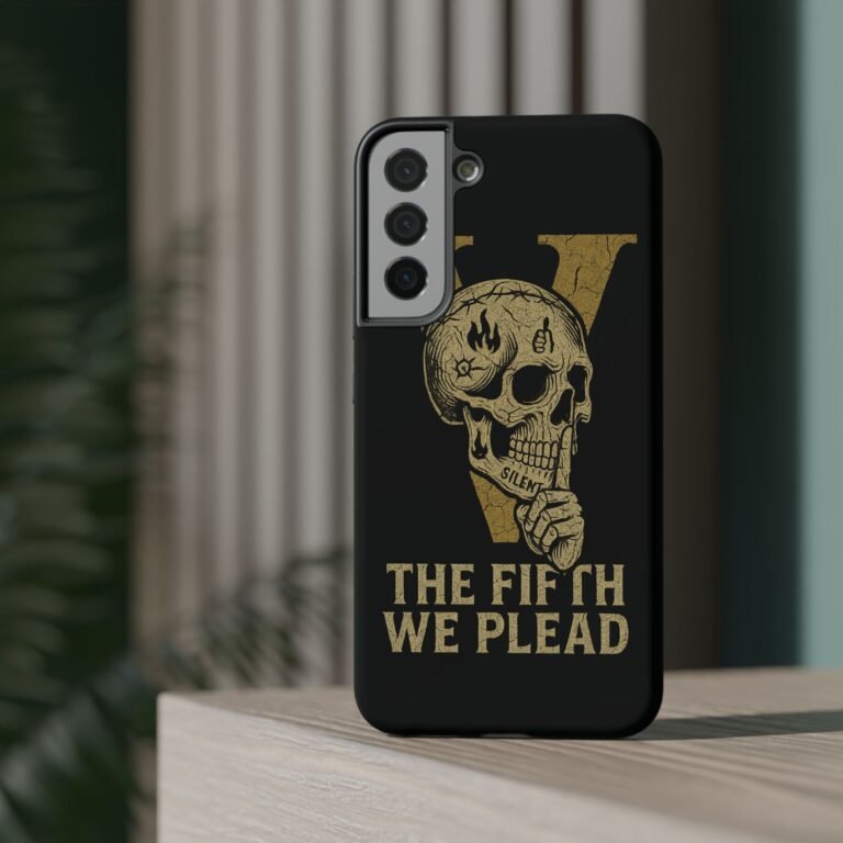 Skull Design Impact-Resistant Phone Case - The Fifth We Plead - Image 75