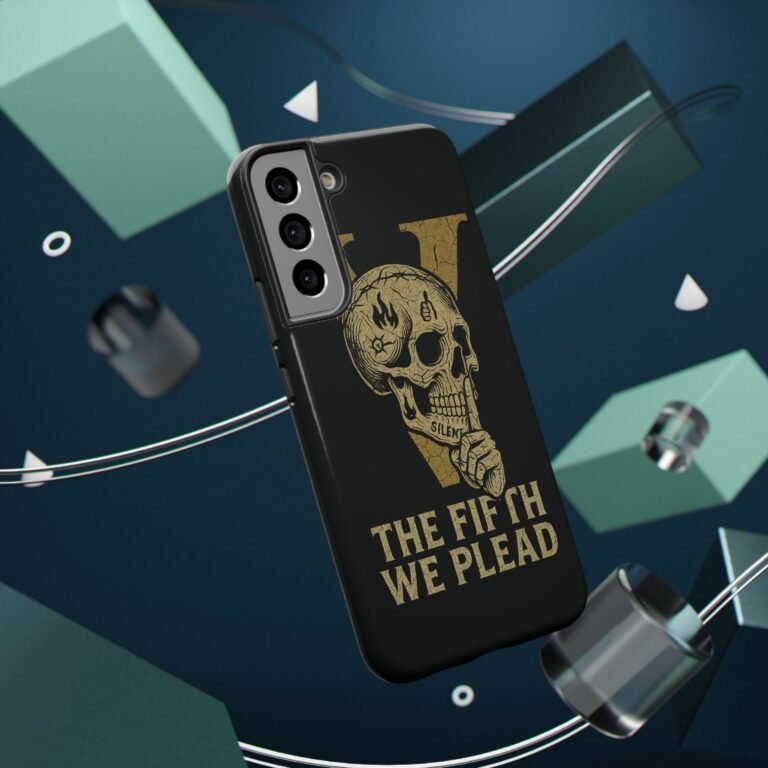 Skull Design Impact-Resistant Phone Case - The Fifth We Plead - Image 70