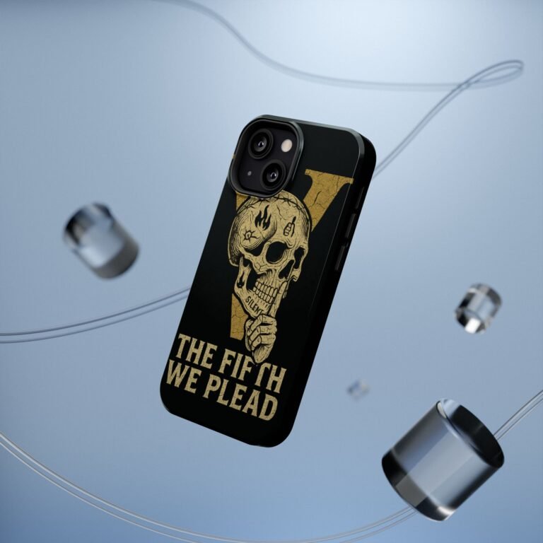 Skull Design Impact-Resistant Phone Case - The Fifth We Plead - Image 17