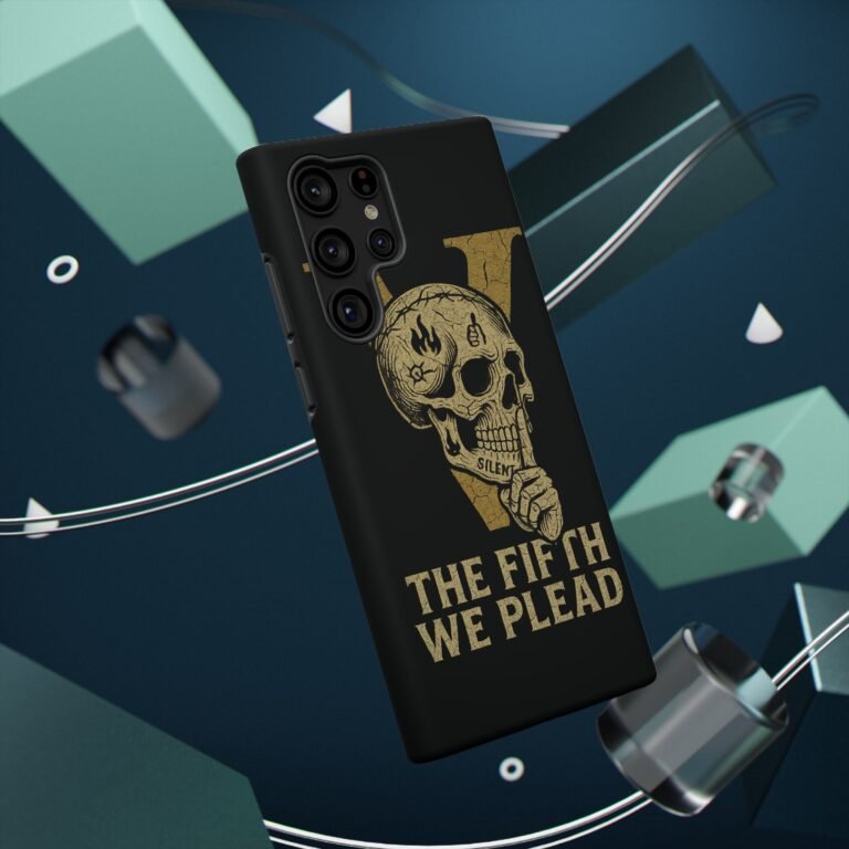 Skull Design Impact-Resistant Phone Case - The Fifth We Plead - Image 82