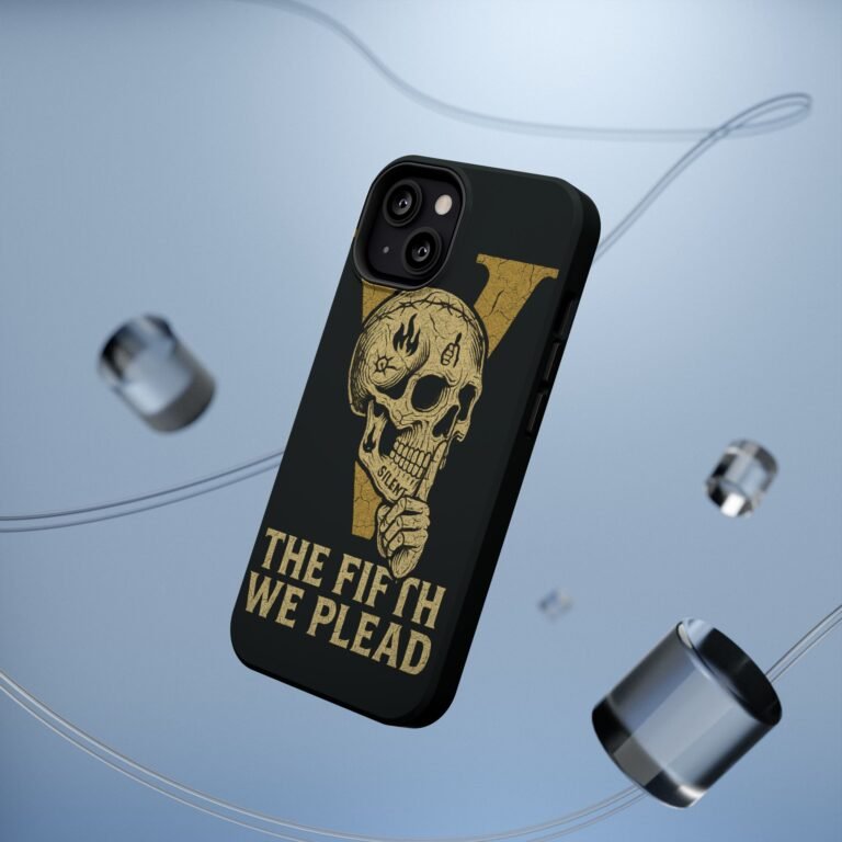 Skull Design Impact-Resistant Phone Case - The Fifth We Plead - Image 14