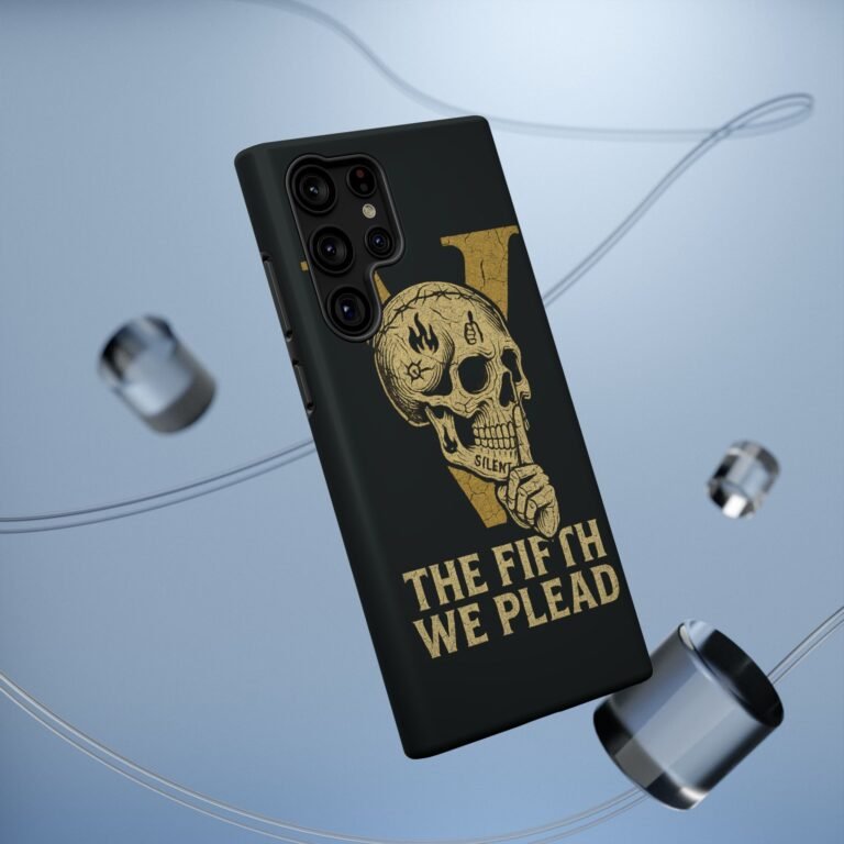Skull Design Impact-Resistant Phone Case - The Fifth We Plead - Image 84