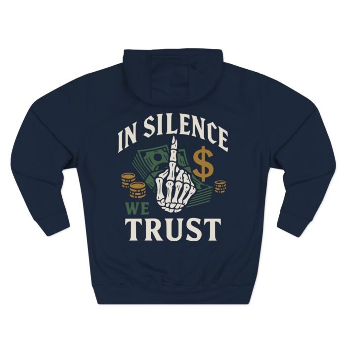 "IN SILENCE WE TRUST" Hoodie (women) - Image 6